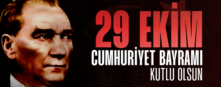 29 Ekim Cumhuriyet Bayramı Kutlu Olsun